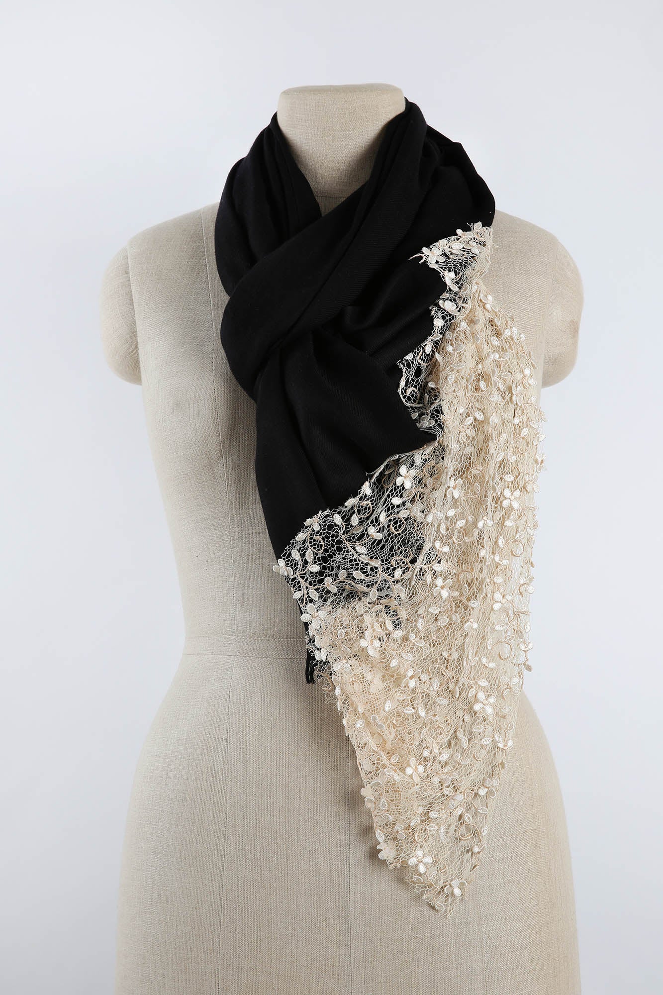 Silk Cashmere Scarf