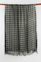 Silk Wool Cashmere Sweater and Scarf Set