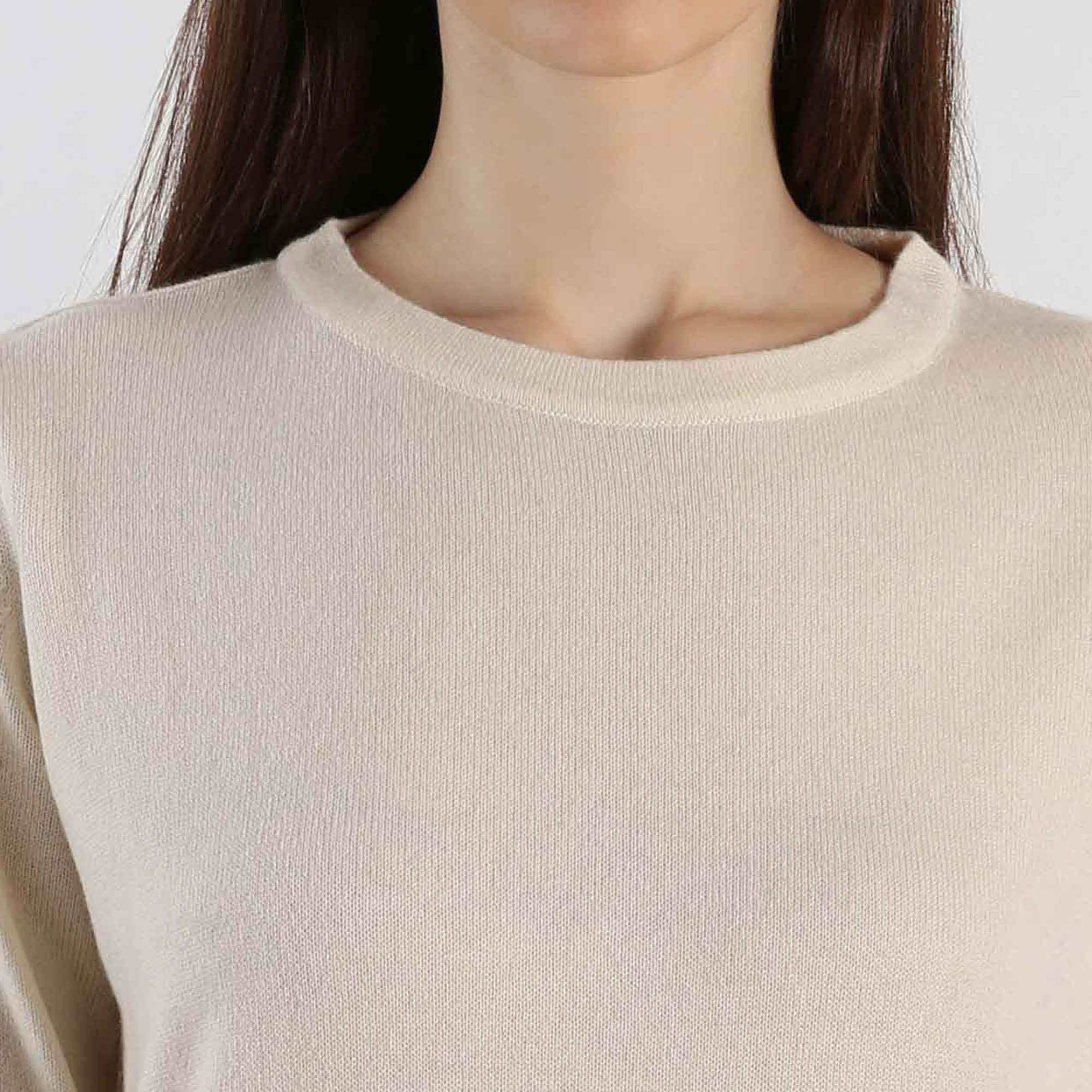 Ivory Cashmere Sweater