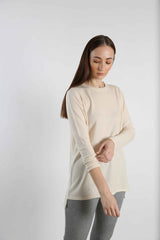 Ivory Cashmere Sweater