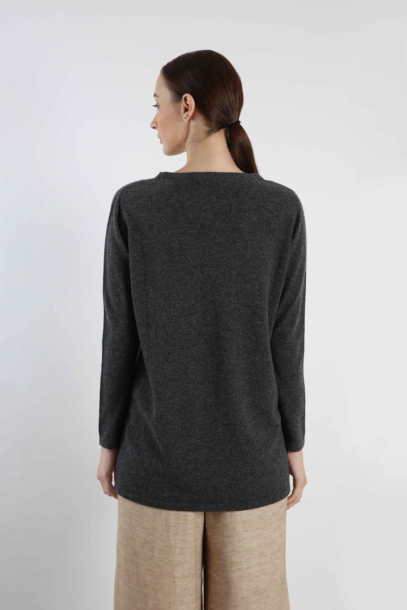 Grey Cashmere Sweater