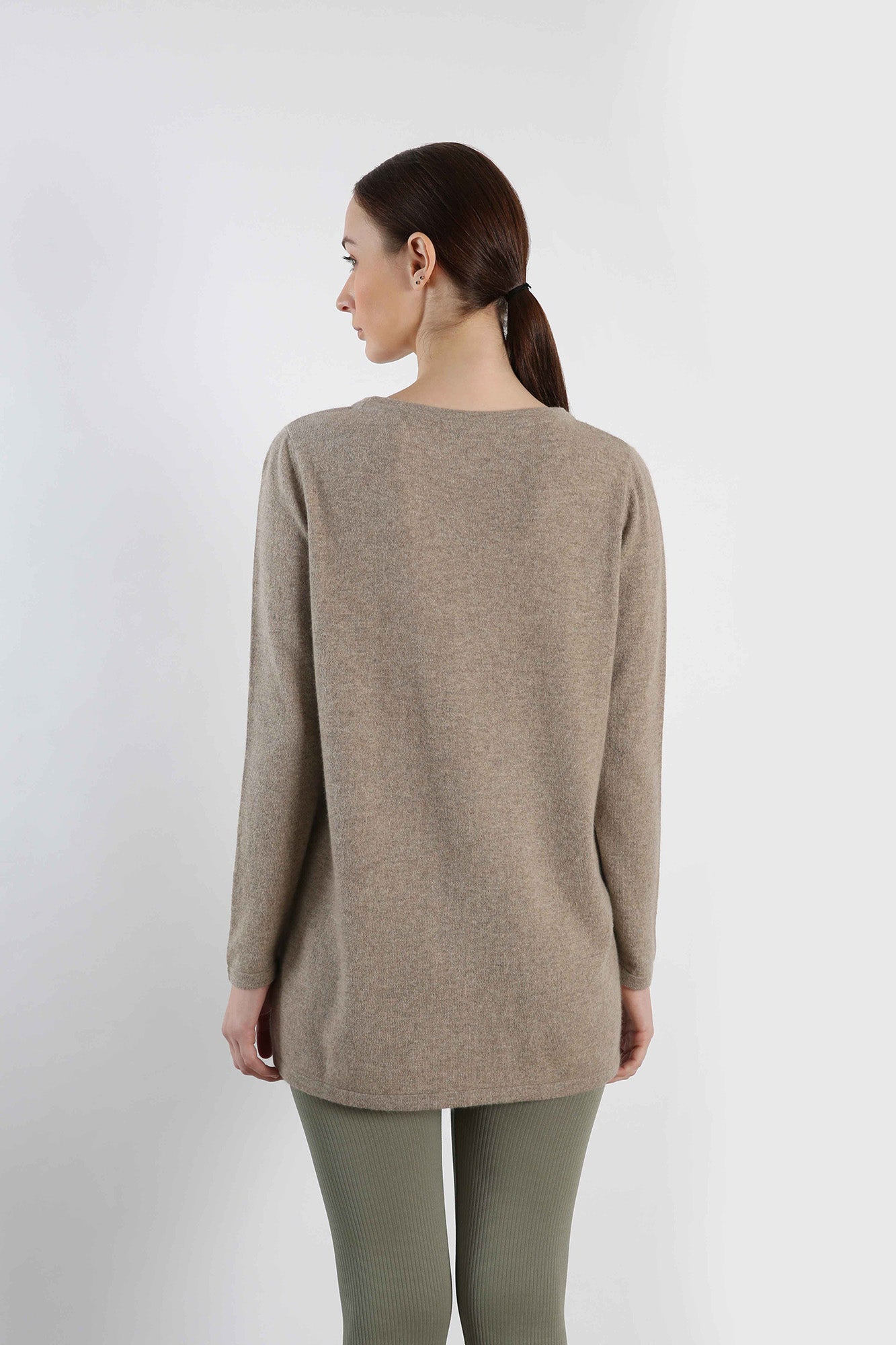 Brown Cashmere Sweater