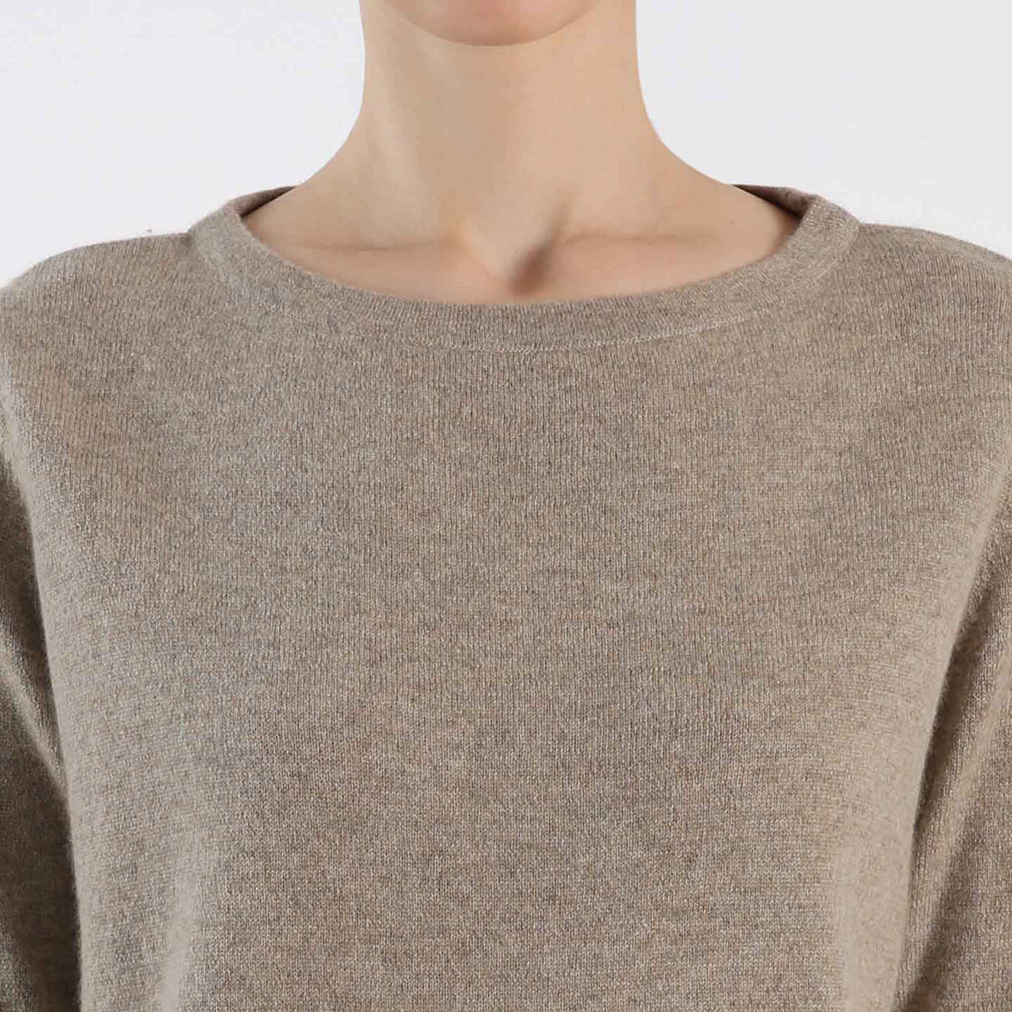 Brown Cashmere Sweater