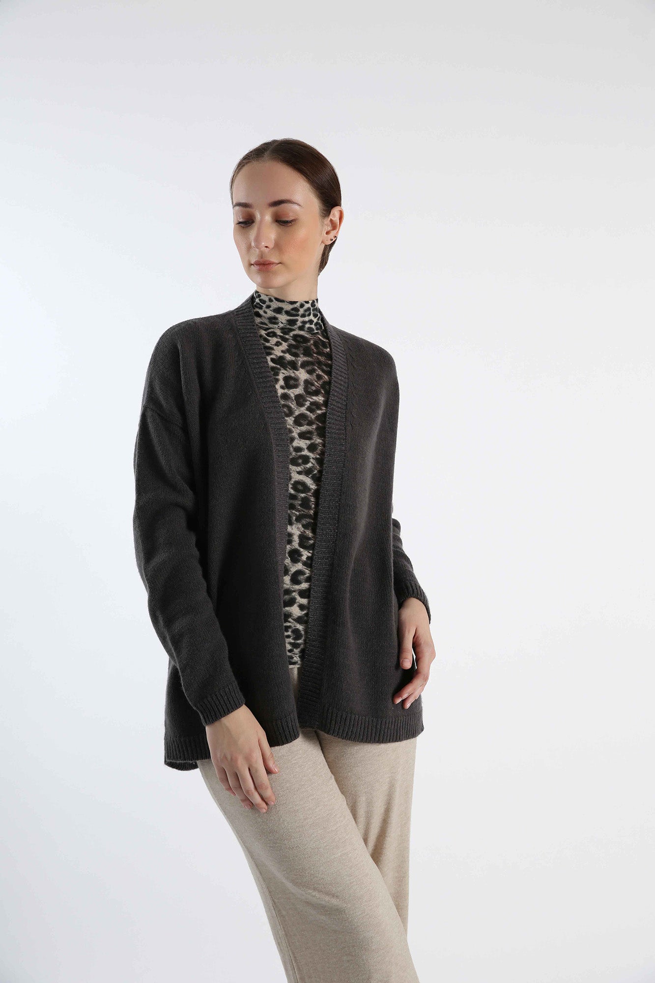 pure cashmere cardigan