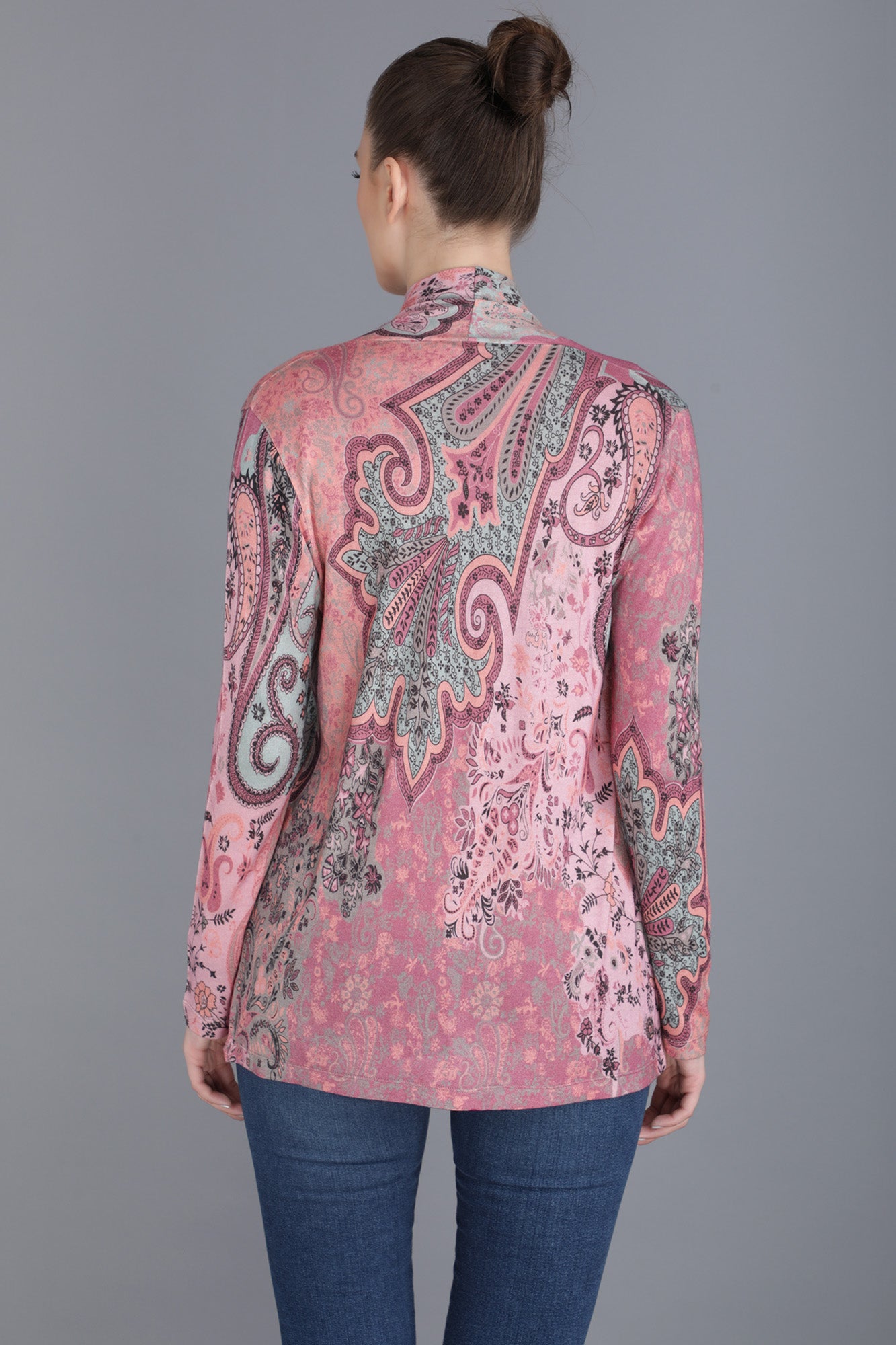 Cashmere Paisley Twin Sweater Set